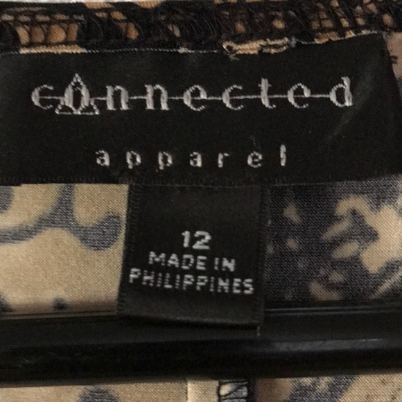 Sz 12 Connected Apparel pattern dress - Picture 4 of 7